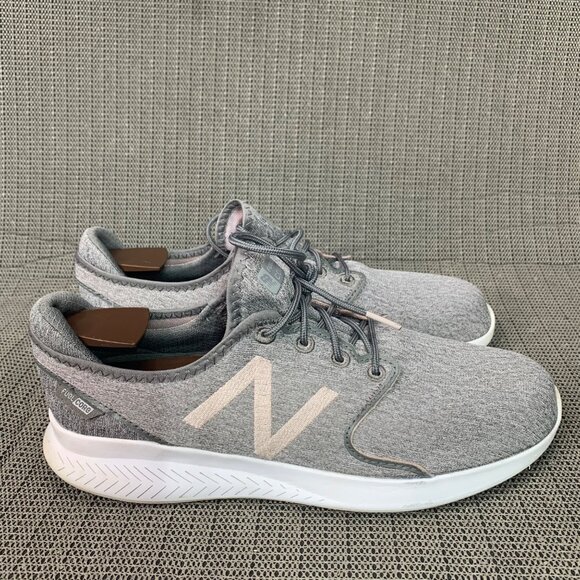 New Balance Womens Size 9.5 Gray FuelCore Running Shoes Lace Up Low Top - Picture 2 of 8